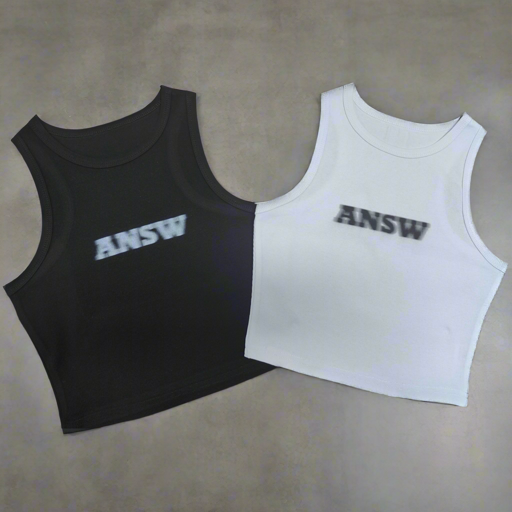 “ANSW” Tank tops