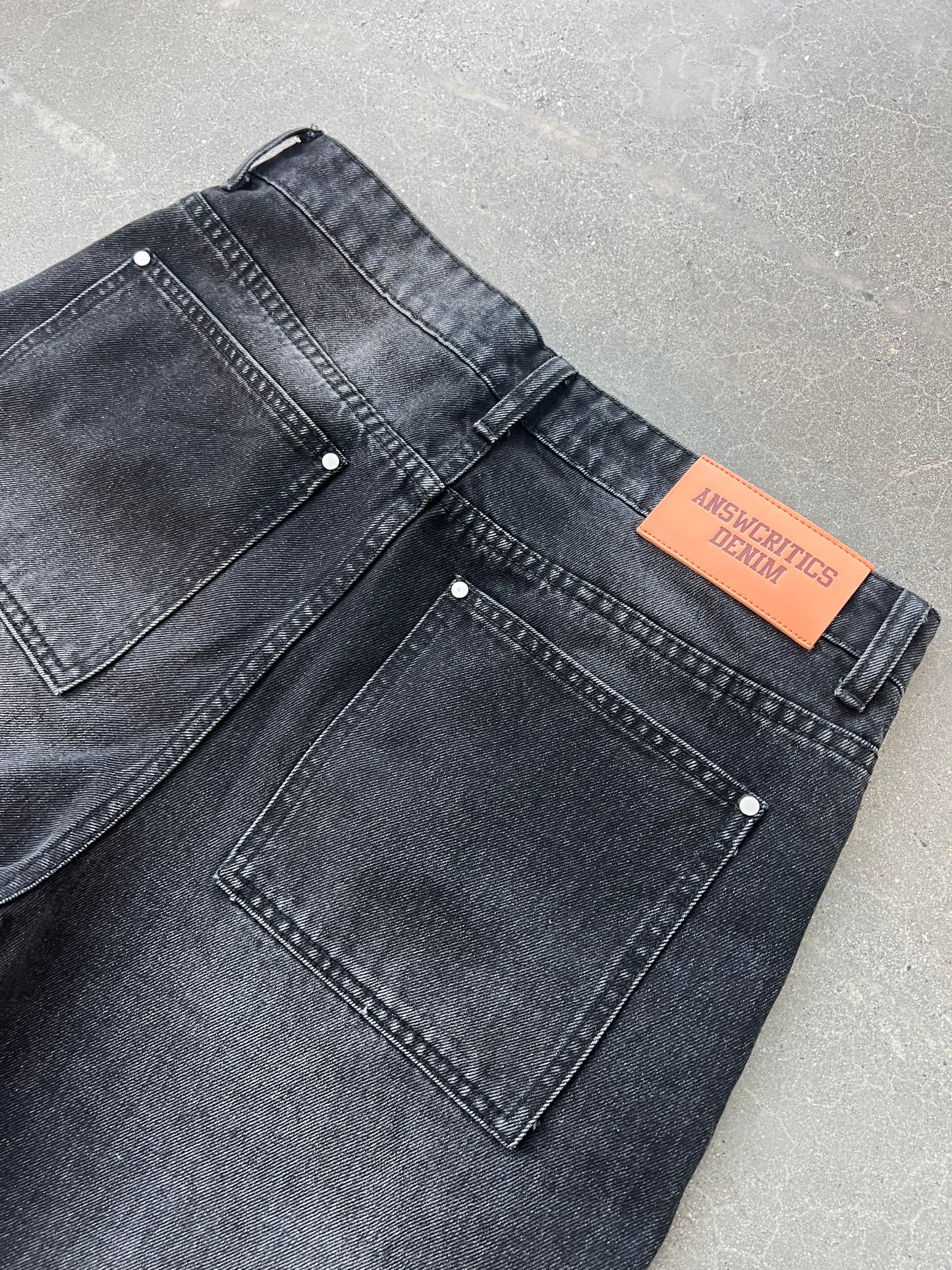 “Black Steel” Denim